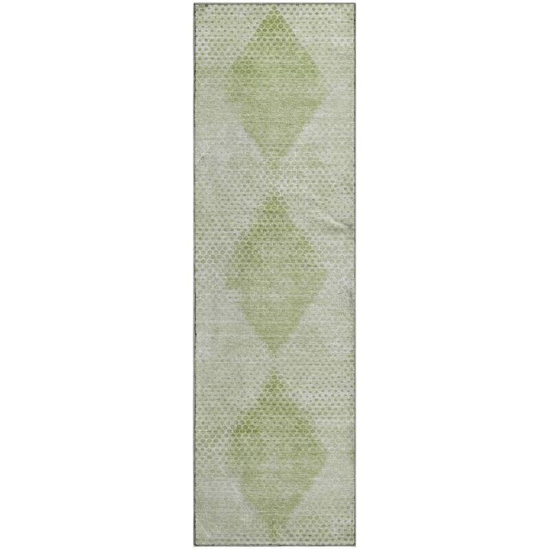 Premium Washable Super Soft Modern Diamonds Mayfield Rug