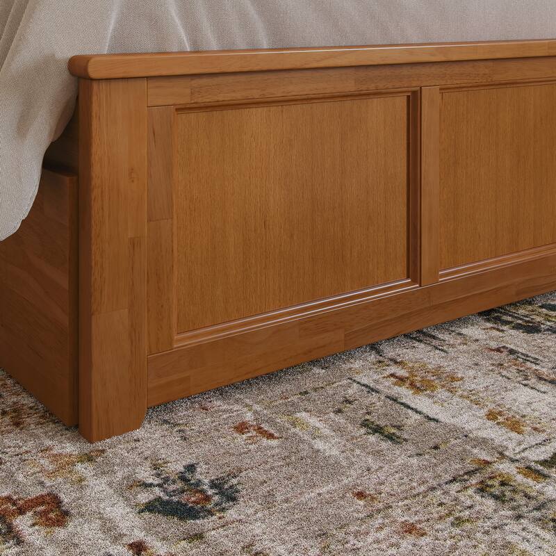 AFI Madison Platform Bed with Matching Footboard & Trundle