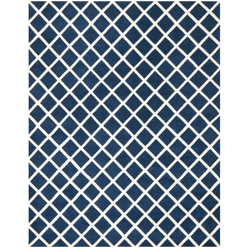 SAFAVIEH Handmade Chatham Retha Modern Moroccan Wool Rug