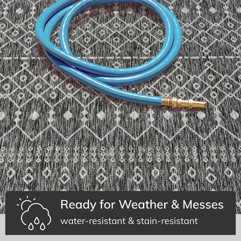 Well Woven Medusa Nord Indoor Outdoor Area Rug