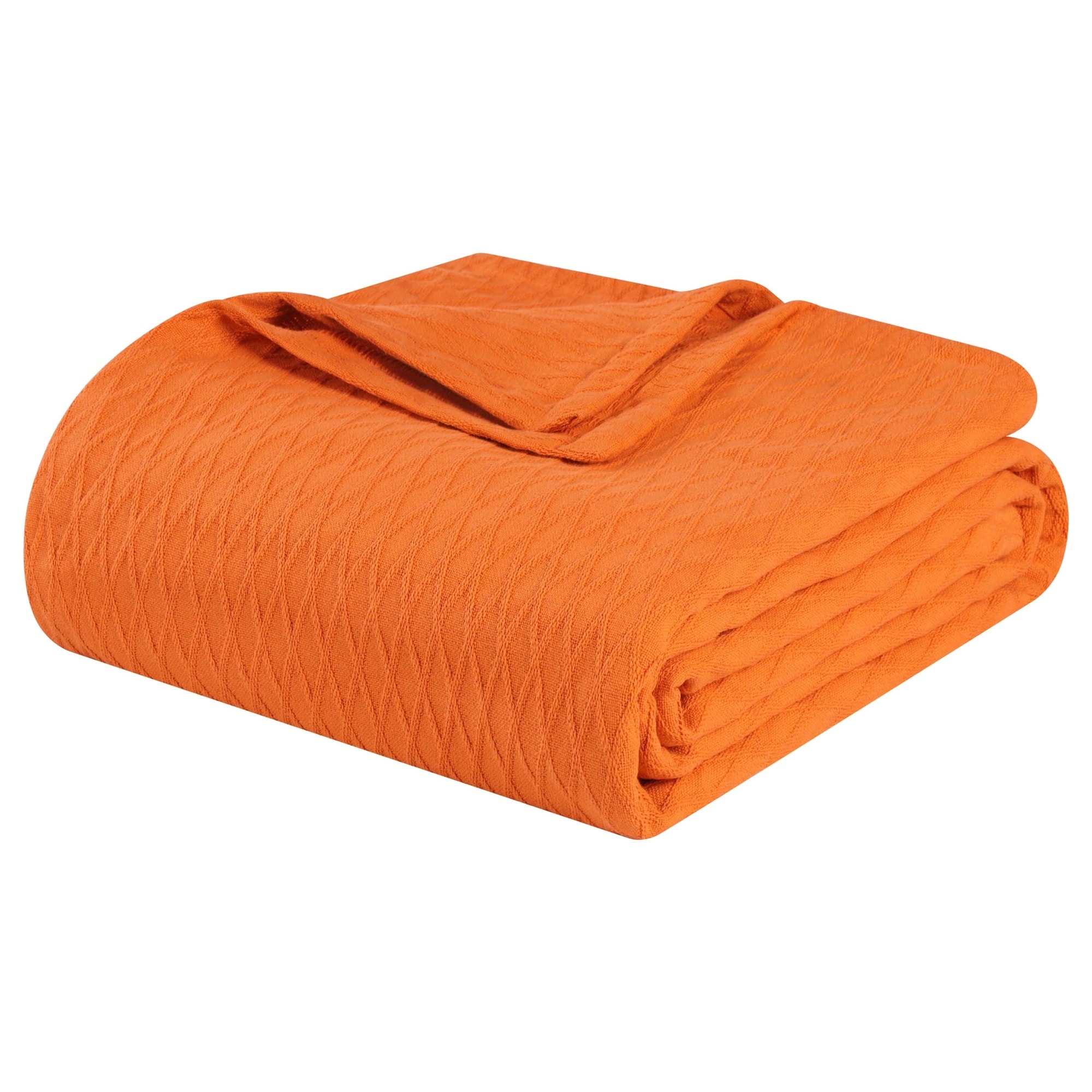 Superior Diamond Weave All-Season Bedding Cotton Blanket - Picture 18 of 66