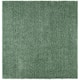 SAFAVIEH August Shag Veroana Solid 1.5-inch Thick Rug - 4' Square - Green