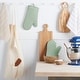 preview thumbnail 35 of 108, KitchenAid Ribbed Soft Silicone Oven Mitt 2-Pack Set, 7.5"x13"