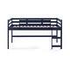 preview thumbnail 3 of 1, Twin Loft Bed Solid Pine Wood Construction, Reversible Ladder - Spacious Underneath for Extra Bed or Storage.