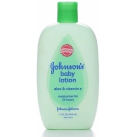 johnson's baby lotion aloe vera and vitamin e