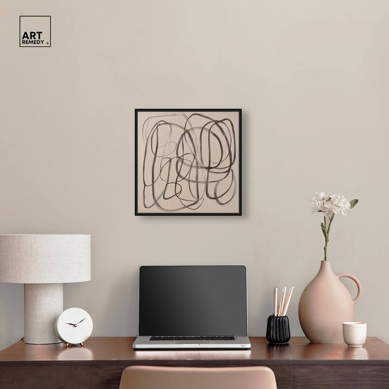 Unbroken Line II Canvas by Art Remedy