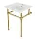 Option White / Brushed Brass