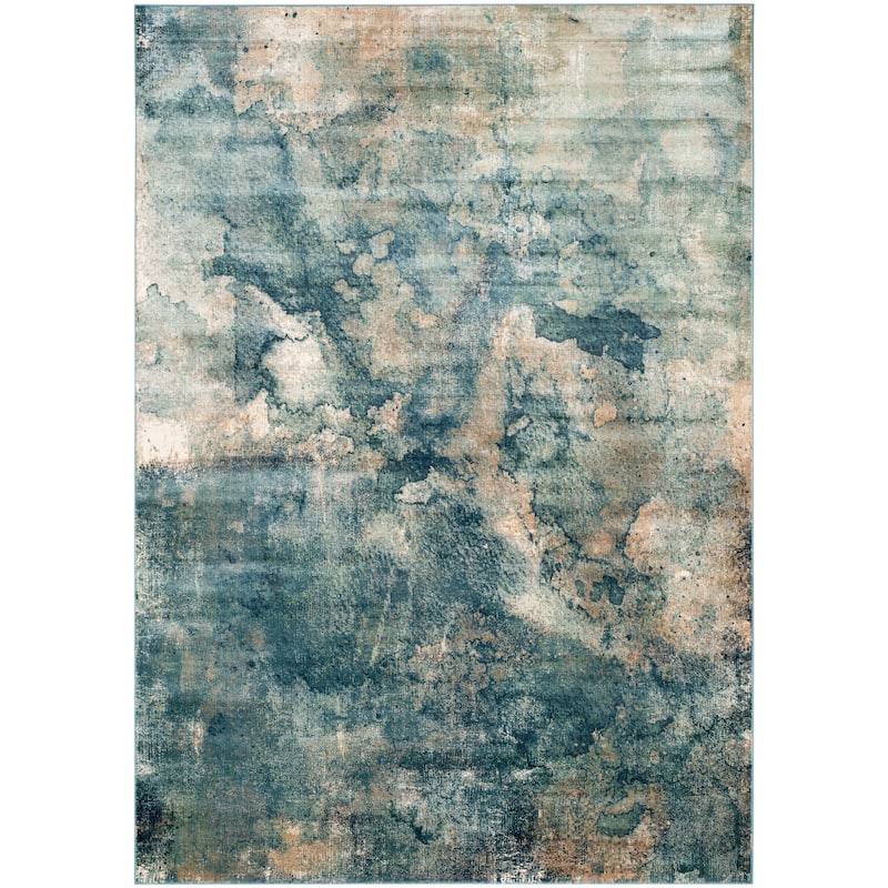 SAFAVIEH Constellation Vintage Kosa Watercolor Viscose Rug