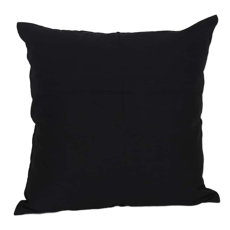 Novica Handmade Palace Maze Cotton Cushion Cover
