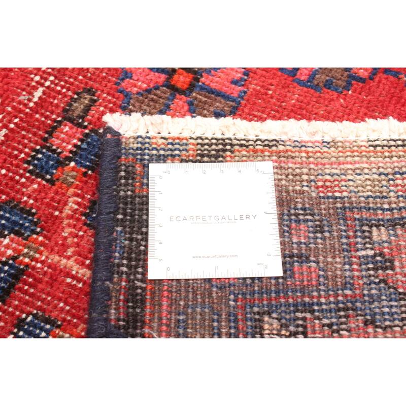 ECARPETGALLERY Hand-knotted Konya Anatolian Red Wool Rug - 3'10 x 8'6