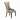 Set of 2 Beige Linen Upholstery Dining Chairs