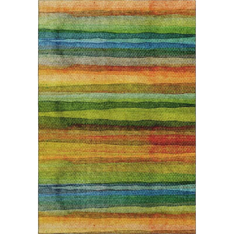 Premium Washable Super Soft Modern Stripe Mayfield Rug