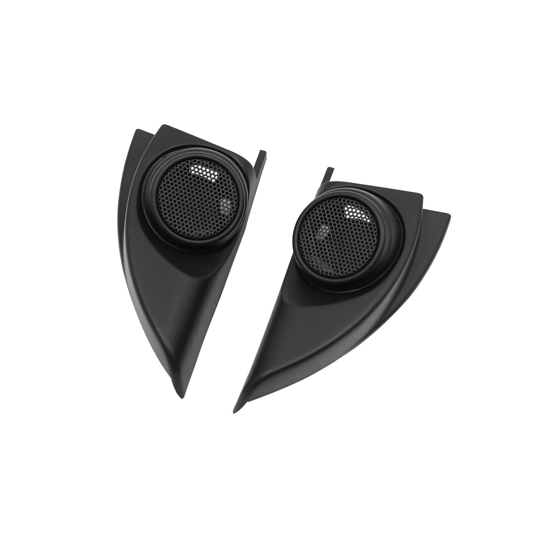 uxcell Pair Black Car Speaker Trim Cover Tweeter Protector for Honda CRV 2012-2016