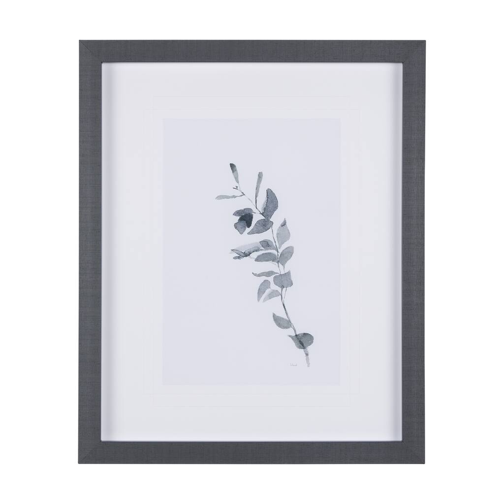 Leaf Shadow III Framed Art Print