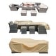 preview thumbnail 8 of 6, Outdoor Patio Furniture Waterproof Covers for Dining Set and Sofa Set