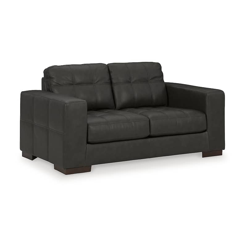 Signature Design by Ashley Luigi Thunder Loveseat - 70"W x 41"D x 35"H