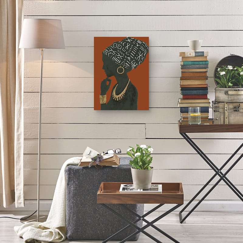 Graceful Majesty Spice II Canvas Art Print