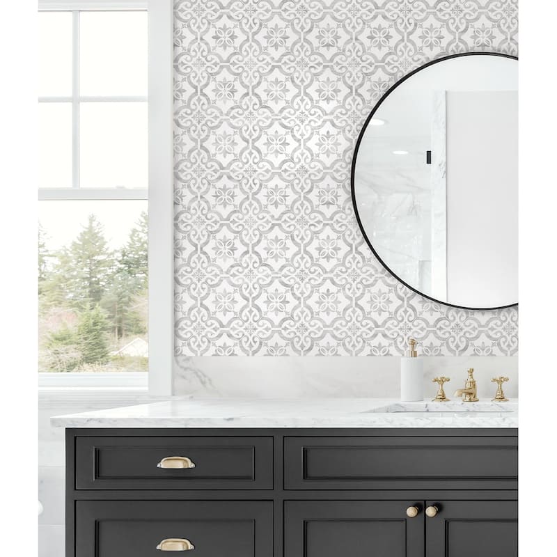 Luxe Haven Porto Tile Peel and Stick Wallpaper