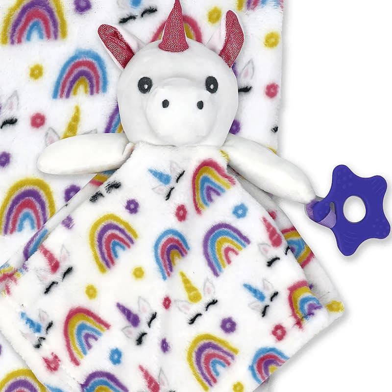 Baby Boys and Baby Girls Blanket and Matching Soothing Nunu