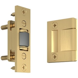 Baldwin Solid Brass Heavy Duty Roller Latch with Full Lip Strike