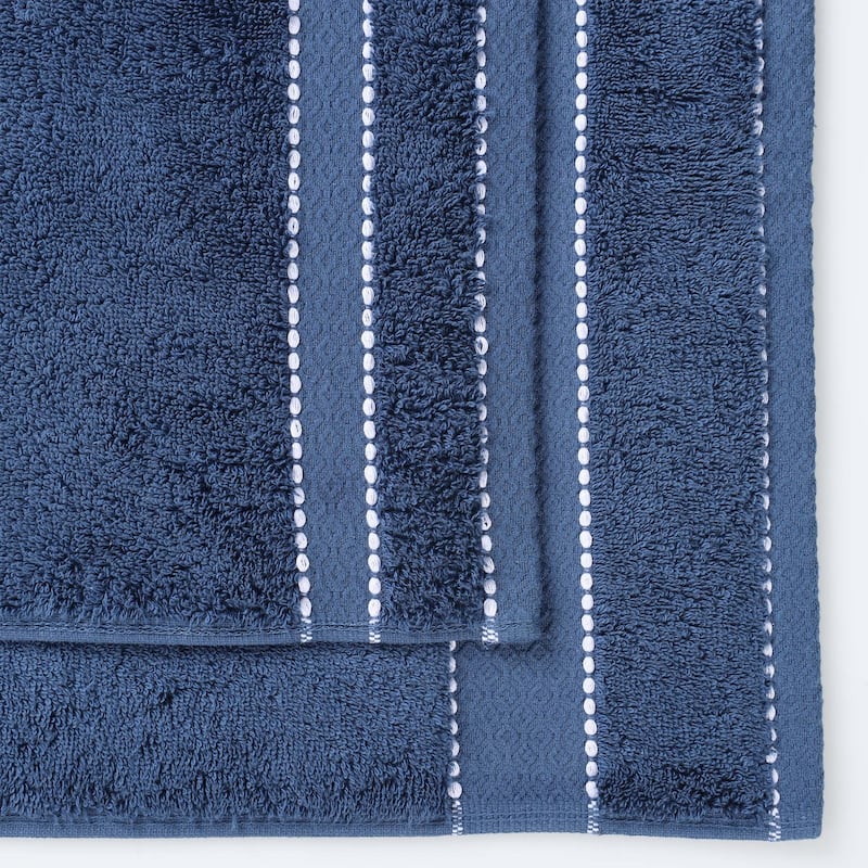 Superior Niles Cotton Ultra-Plush Absorbent Face Towel/Washcloths, Set of 12