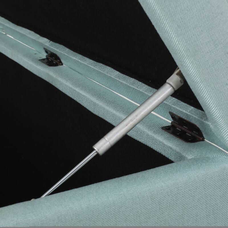 Stylish Padded Seat Storage Bench End of Bed Bench Accent Seat