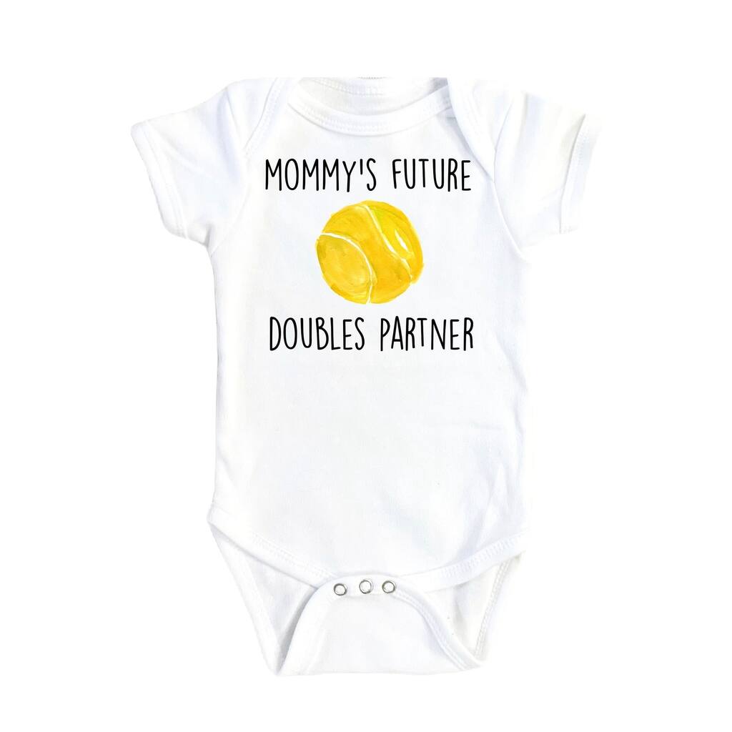 Tennis Mommy - Baby Boy Girl Clothes Infant Bodysuit Funny Cute Newborn