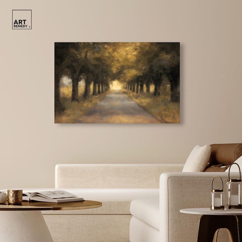 Misty Morning Canvas by Art Remedy, Gallery Wrapped