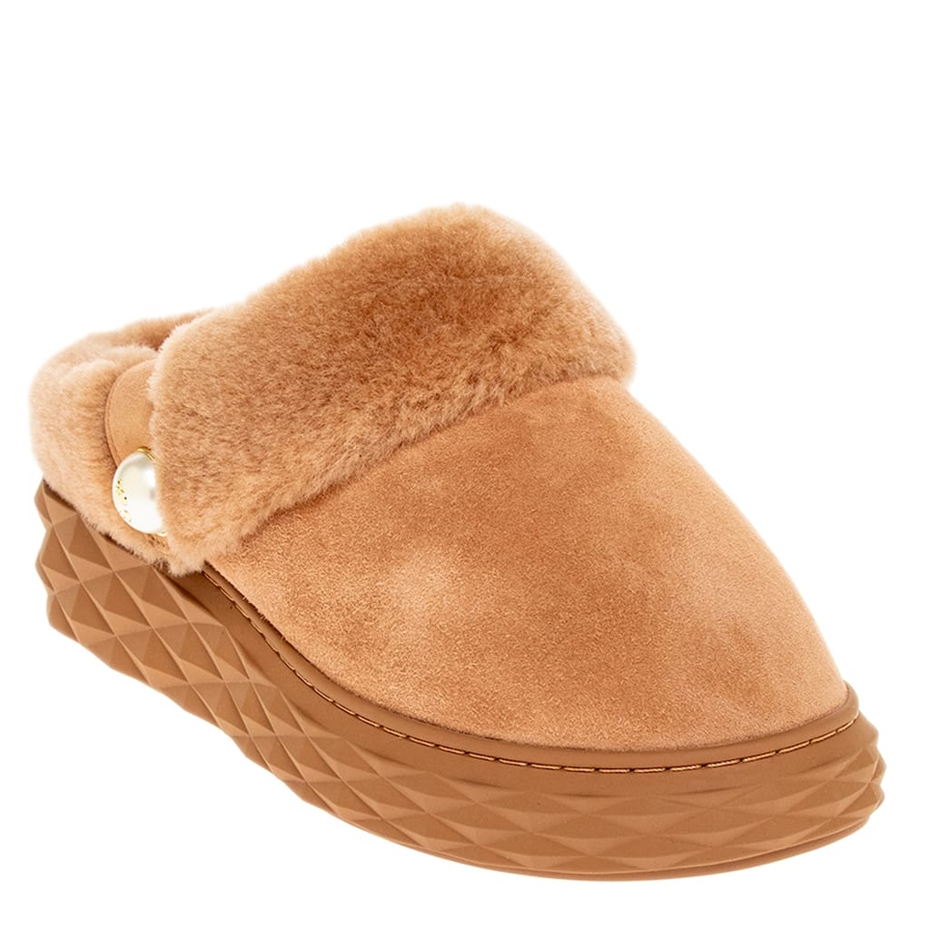 Jimmy Choo Diamond Maxi Mule in Suede