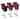 Barski Vivid Water Goblet, Ruby, 13 Oz., Set of 6