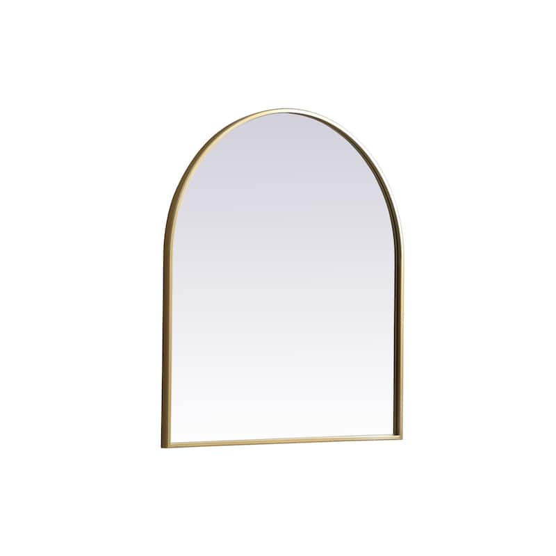 Elegant Lighting MR1A2730 Ayra 27" W x 30" H Modern Arched Bathroom