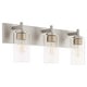 preview thumbnail 7 of 9, Quorum International 5200-3 Fallstaff 3 Light 23" Wide Vanity Light