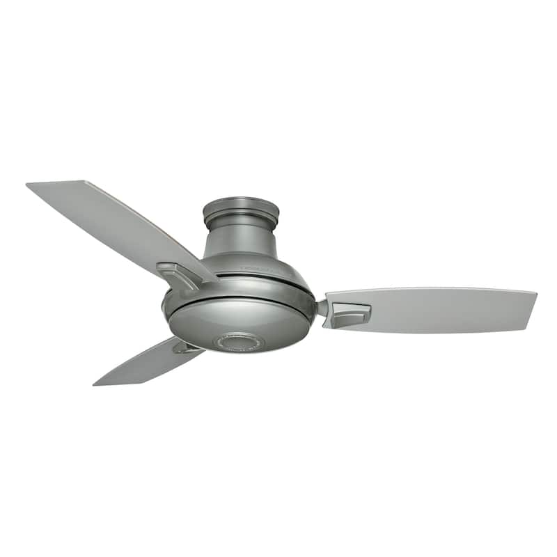 Casablanca 44" Verse Outdoor Ceiling Fan with LED Light Kit and Handheld Remote - Contemporary Retro - DAMP RATED!