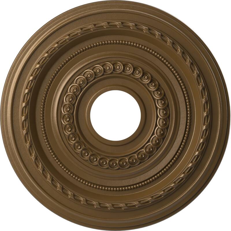 3 1/2" Inside Diameter - Cole Thermoformed PVC Ceiling Medallion