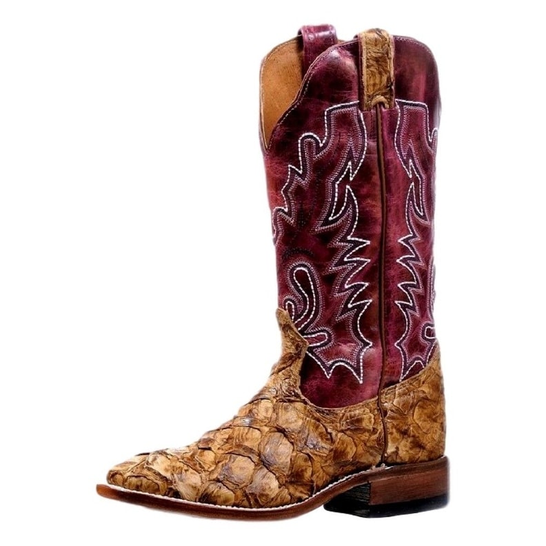 Boulet Western Boots Womens Exotic 