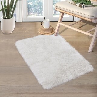 Shag Area Rugs for Living Room Fluffy Rug Shaggy Rug Home Decor - Bed ...