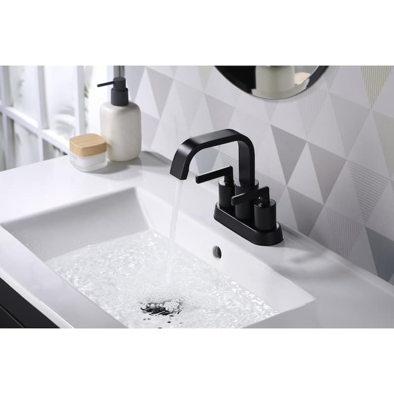 Ultra Faucets Ardua Collection Two-Handle 4" Centerset Lavatory Faucet