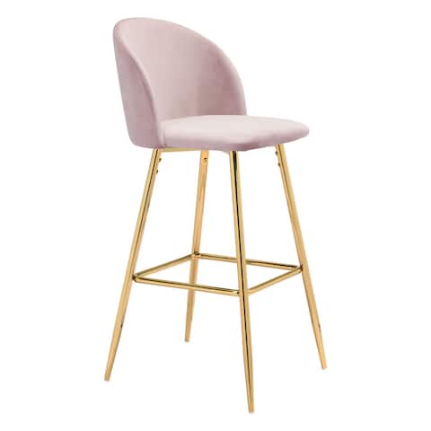 Bridle Ridge Bar Chair Pink & Gold