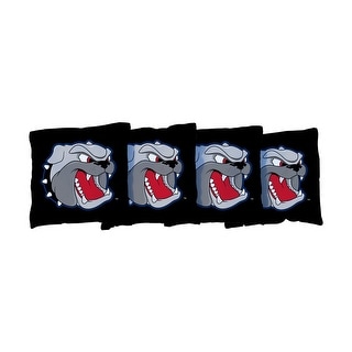 North Carolina Asheville Bulldogs Black Cornhole Bags