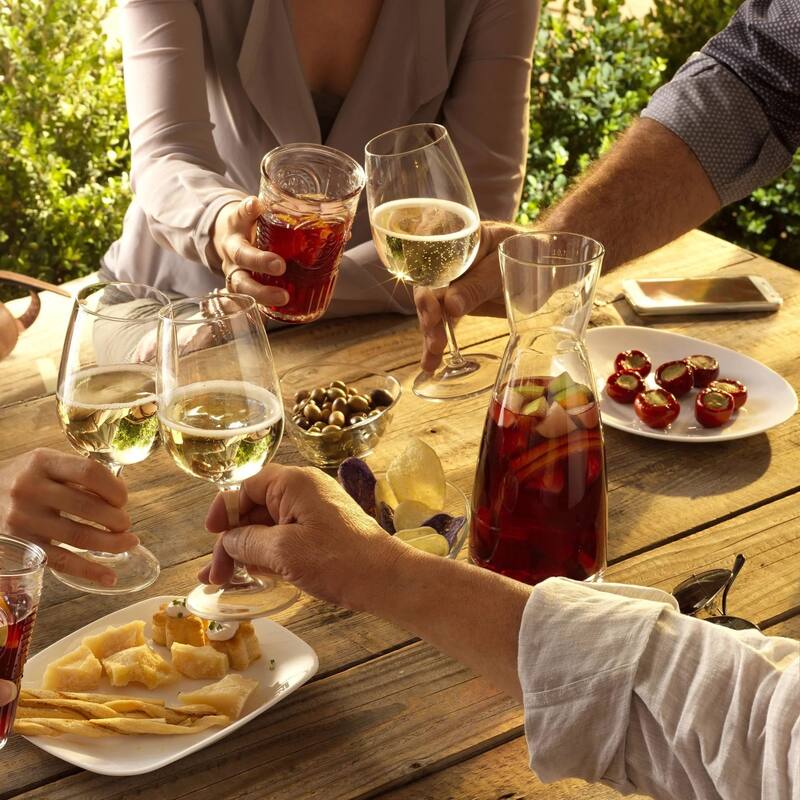 Bormioli Rocco Set of 2 Ypsilon Carafes