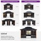 preview thumbnail 44 of 62, PURPLE LEAF Double Top Outdoor Sunroom Screen House Patio Hardtop Gazebo