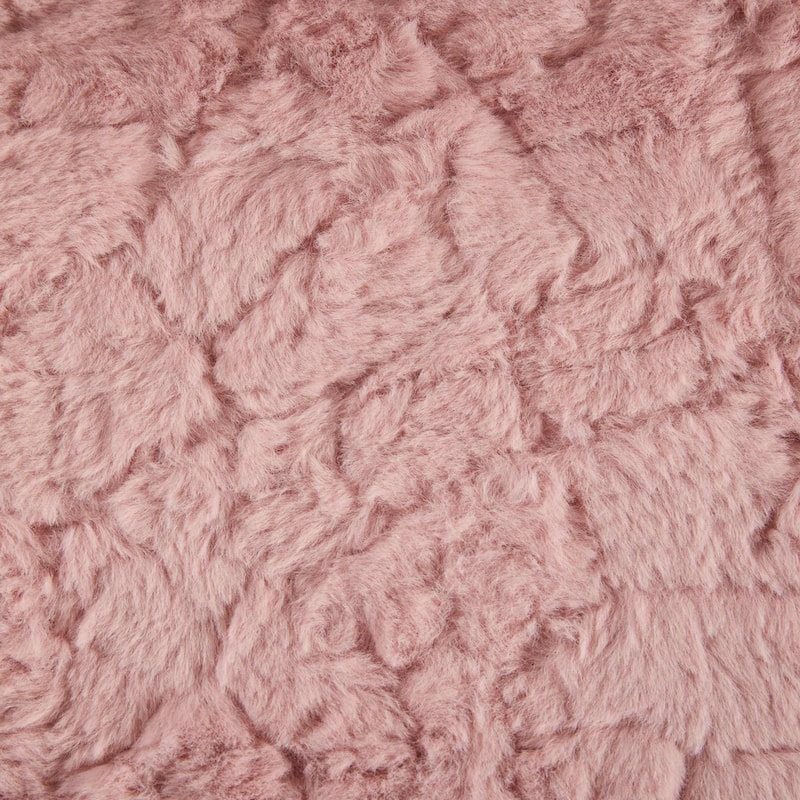 GDF Studio - Modern Faux Fur Upholstered Swivel Home Office Chair with Metal Base with Ergonomic Backrest and Wide Deep Seating