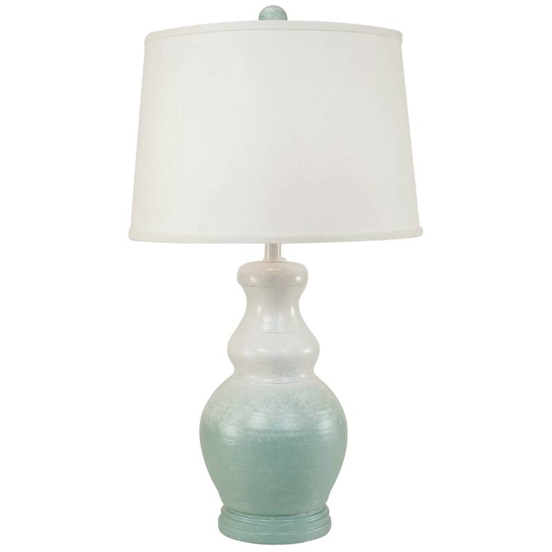 Coastal Classic Casual Table Lamp - Shaded Cove Fade