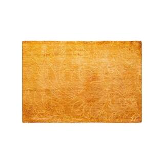Vibrance, One-of-a-Kind Handmade Runner Rug - Gold, 2' 6