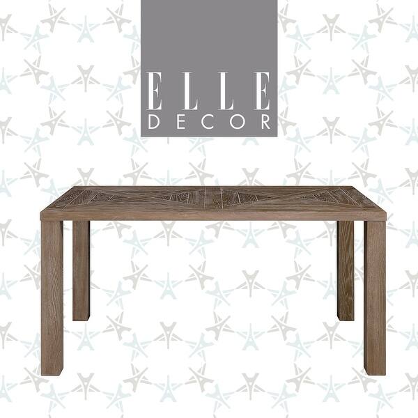 slide 2 of 9, Elle Decor Marais Dining Table - Brown