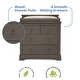 preview thumbnail 4 of 3, Paloma 4 Drawer Dresser with Changing Top