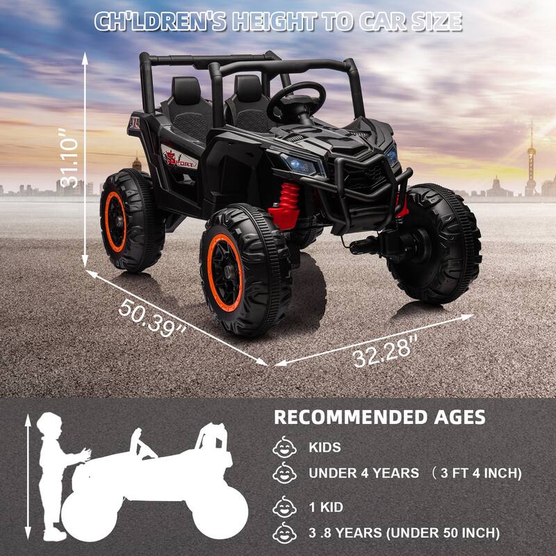 24v UTV Kids Electric Ride-on Car Toy for Kids