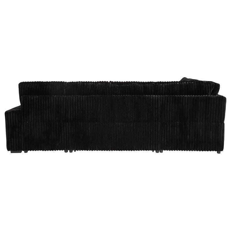 Devonshire Sleeper Sectional Sofa Storage Chaise - 122.00'' x 96.75''-50.00'' x 39.25''