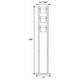 preview thumbnail 2 of 0, Munson 65-inch 3 Swivel Lights Metal Floor Lamp Silver