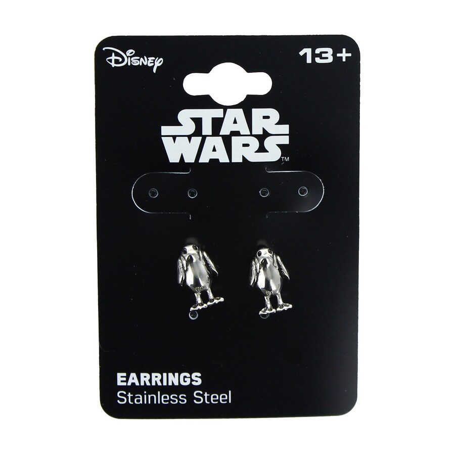 Shop Star Wars The Last Jedi Porg 3d Stainless Steel Stud